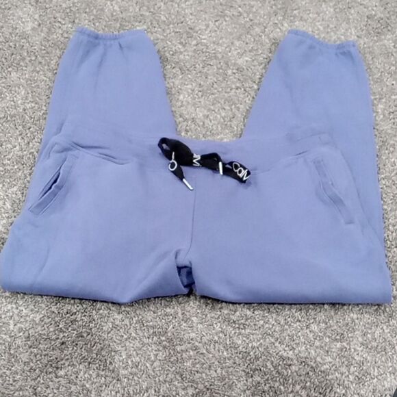 Calvin Klein cozy relaxed fit sweatpants with drawstring waist size XL in Dusk - Picture 2 of 3